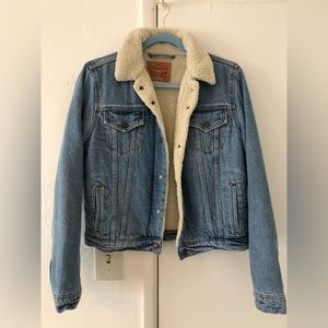 Levi’s Sherpa Denim Jacket